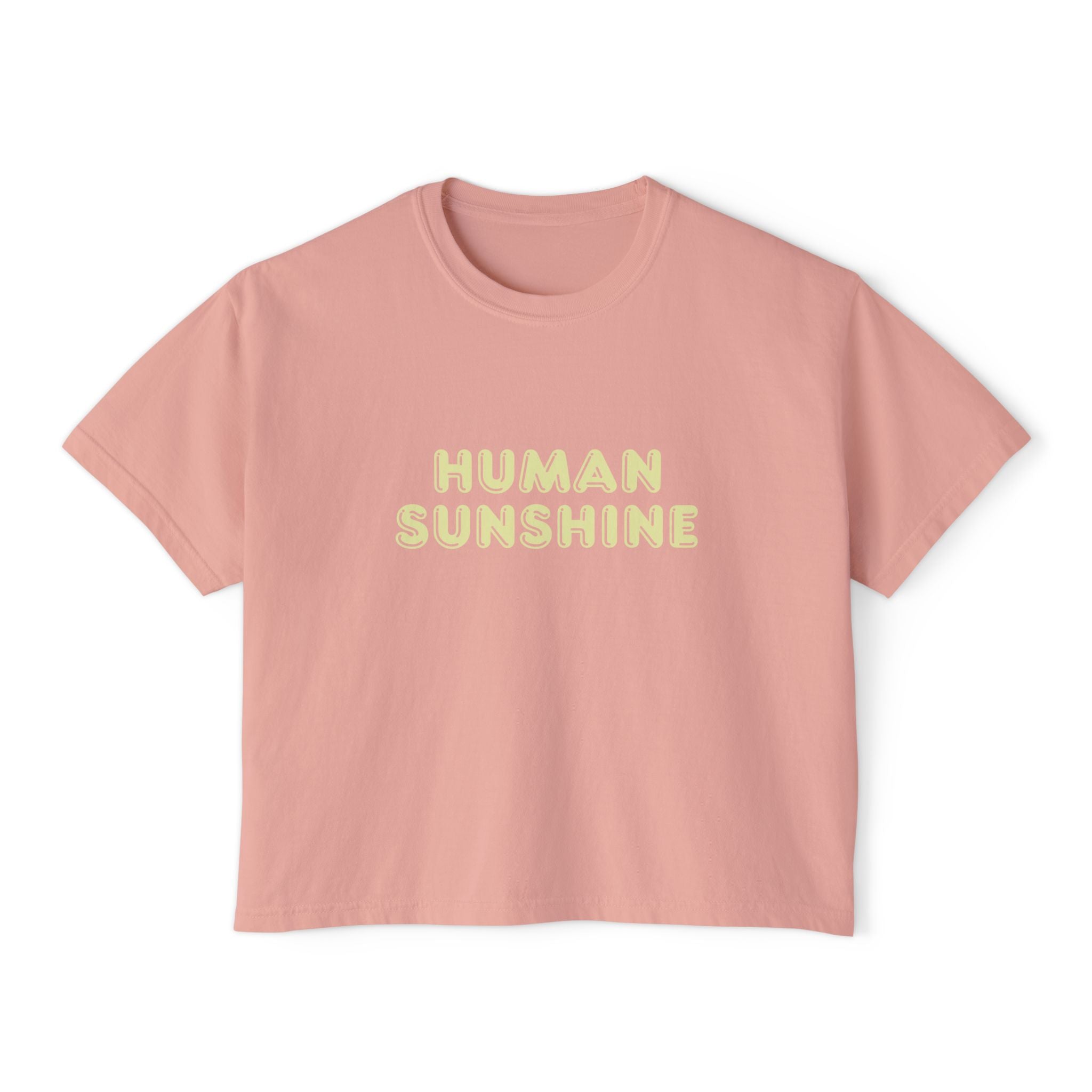 The Everyday Boxy Tee - Human Sunshine