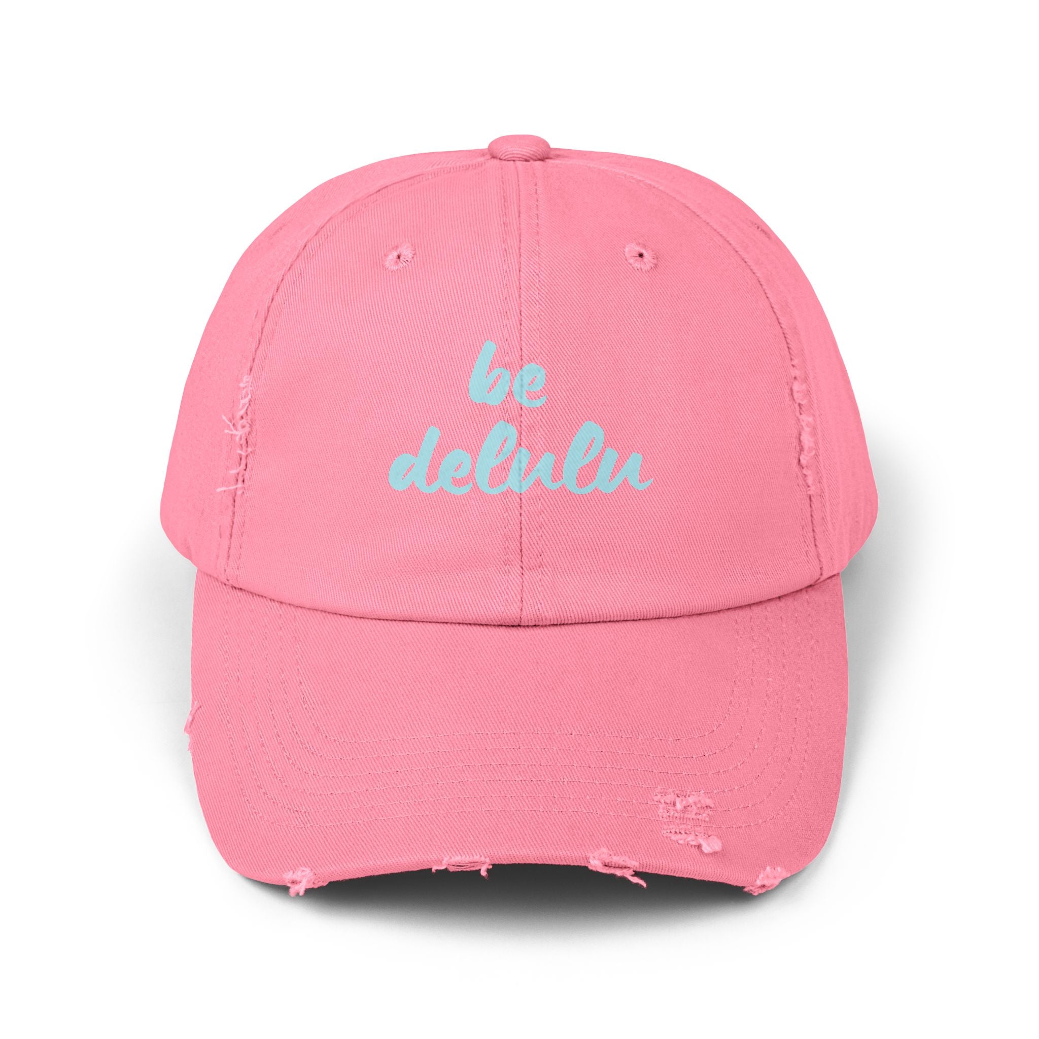 Be Delulu - Distressed Baseball Cap
