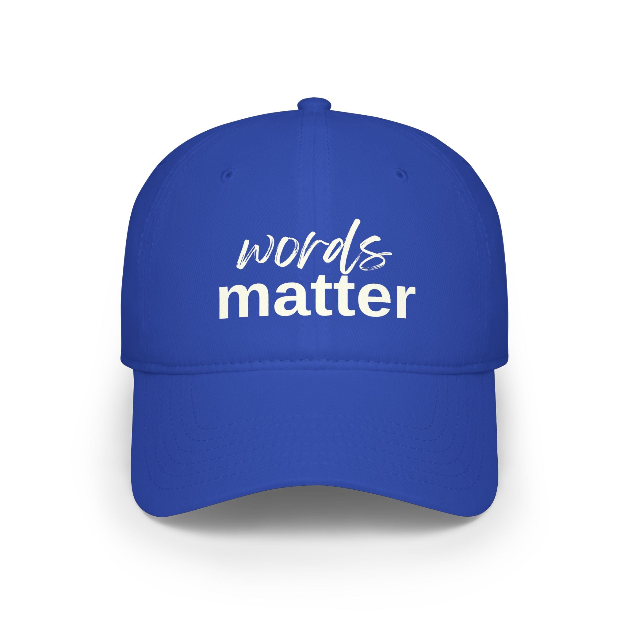The Saucy Lids - "Words Matter " Baseball Cap