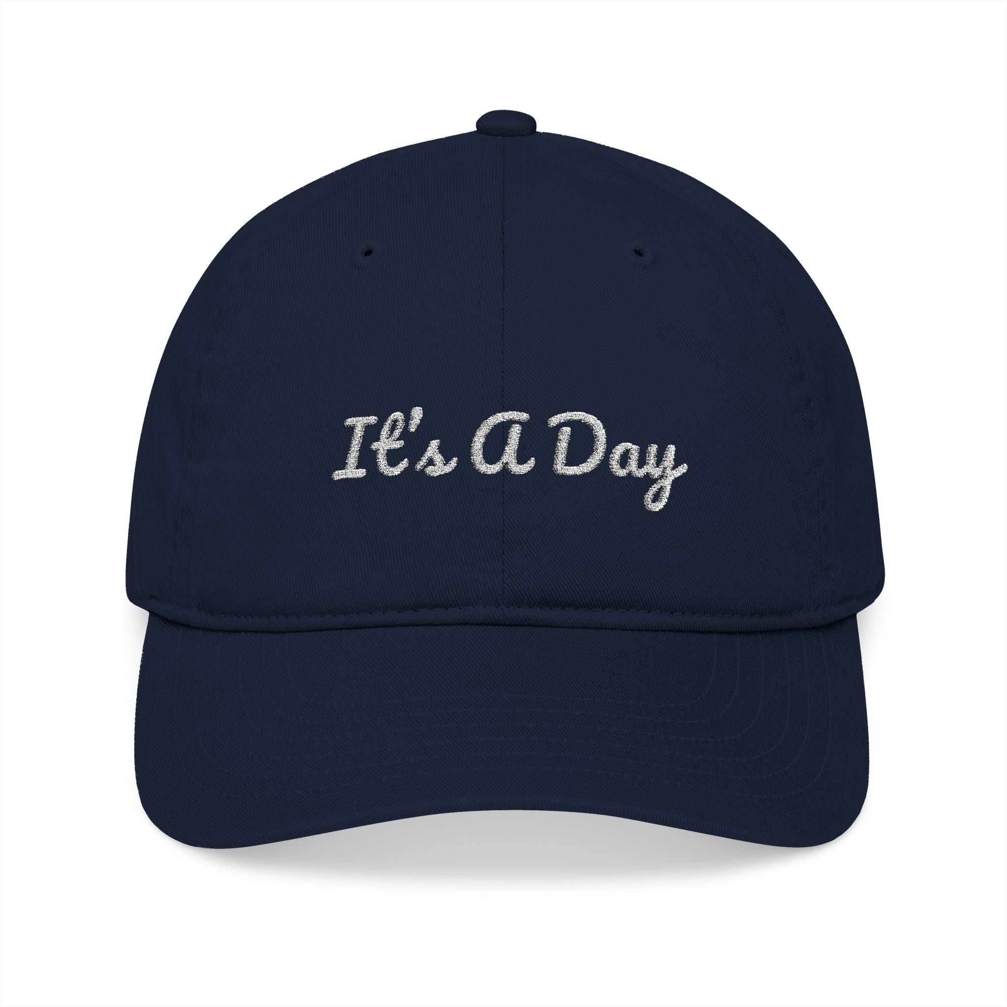 The Saucy Lids - "It's A Day" Organic Baseball Cap - Embroidered