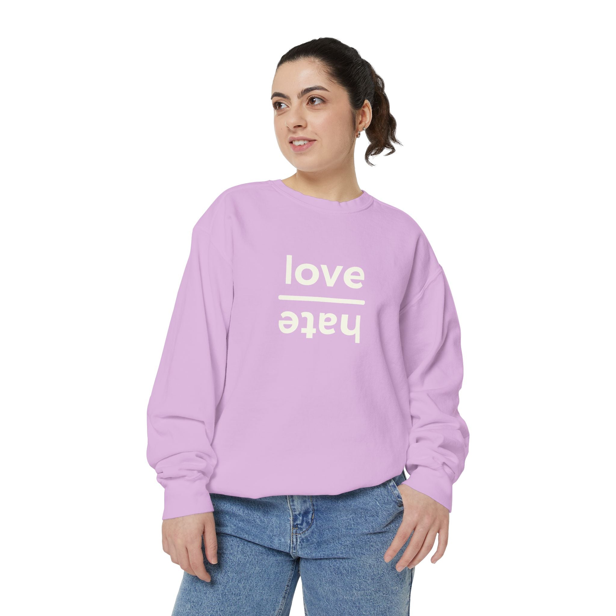 The Everyday Choice Crewneck - Love over Hate