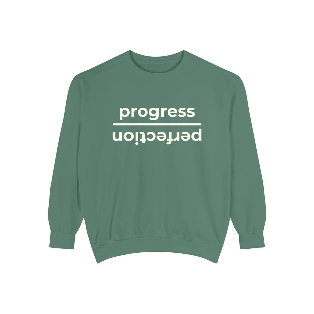 Progress Over Perfection Crewneck