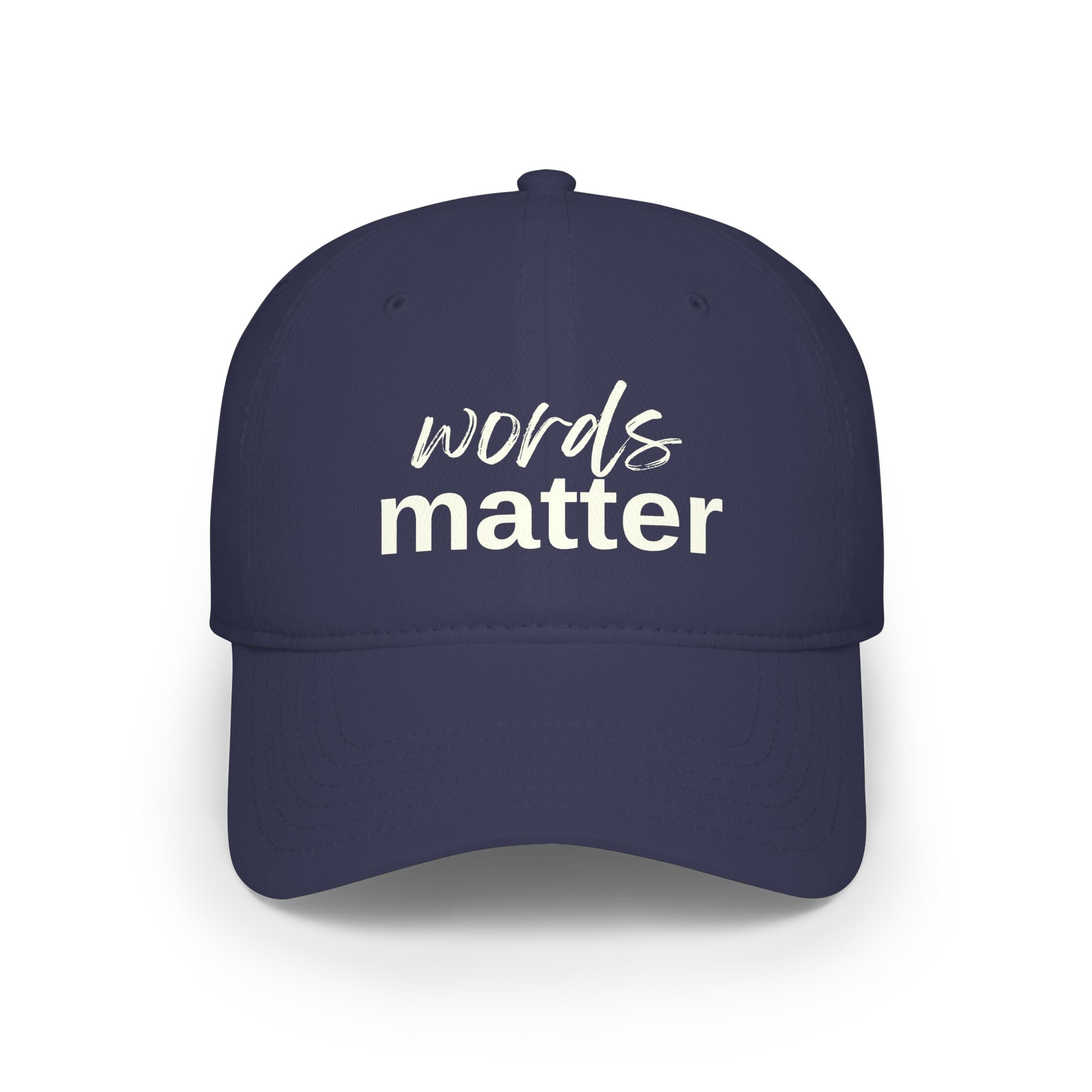 The Saucy Lids - "Words Matter " Baseball Cap