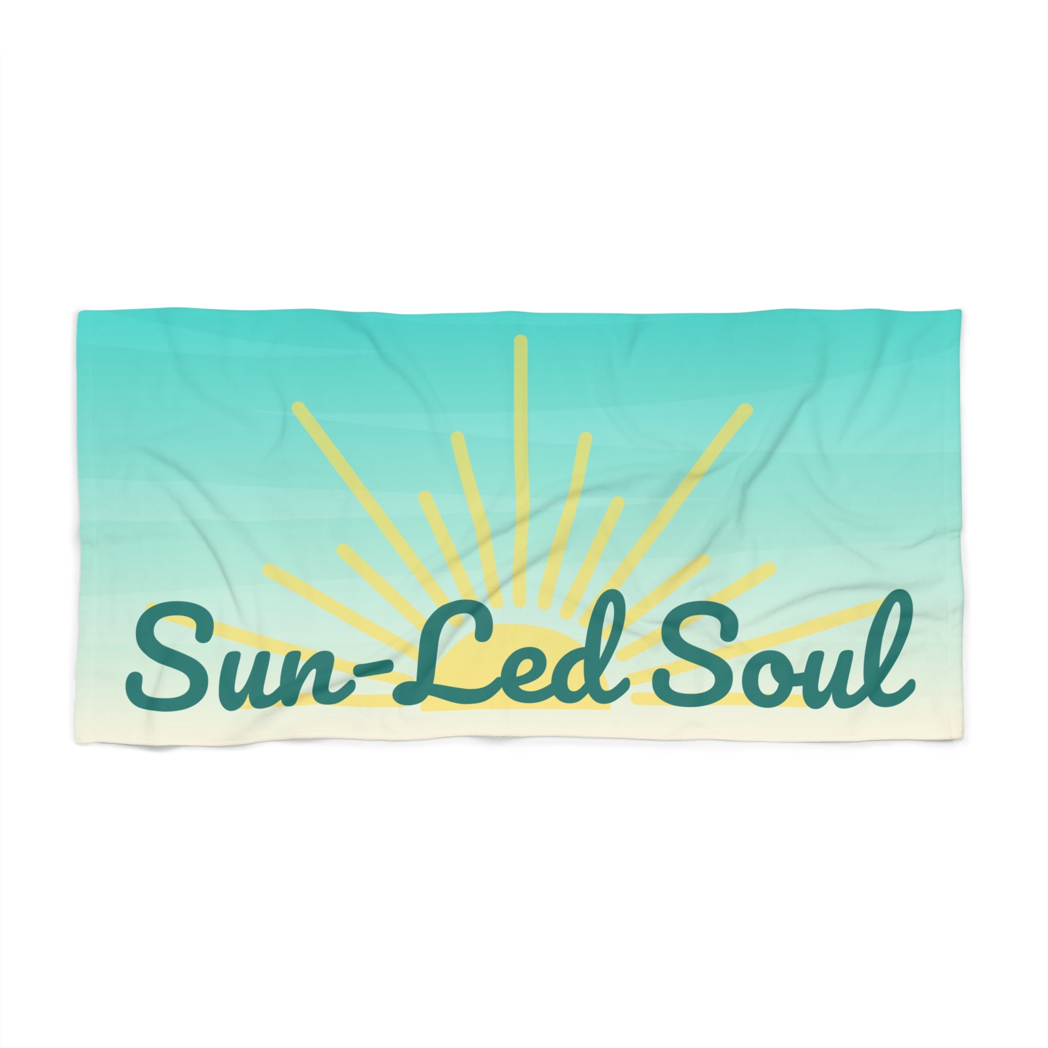 Beach Towel - Sun-Led Soul