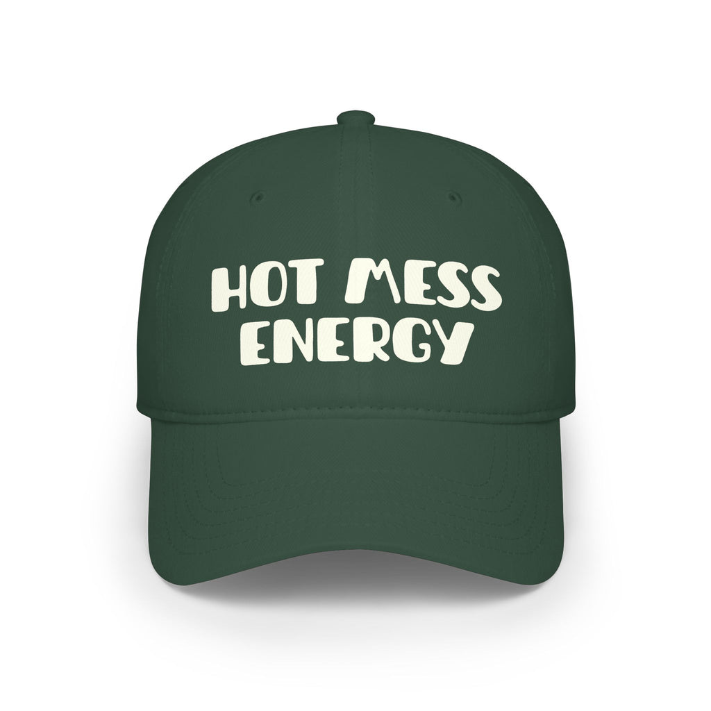 The Saucy Lids - "Hot Mess Energy " Baseball Cap