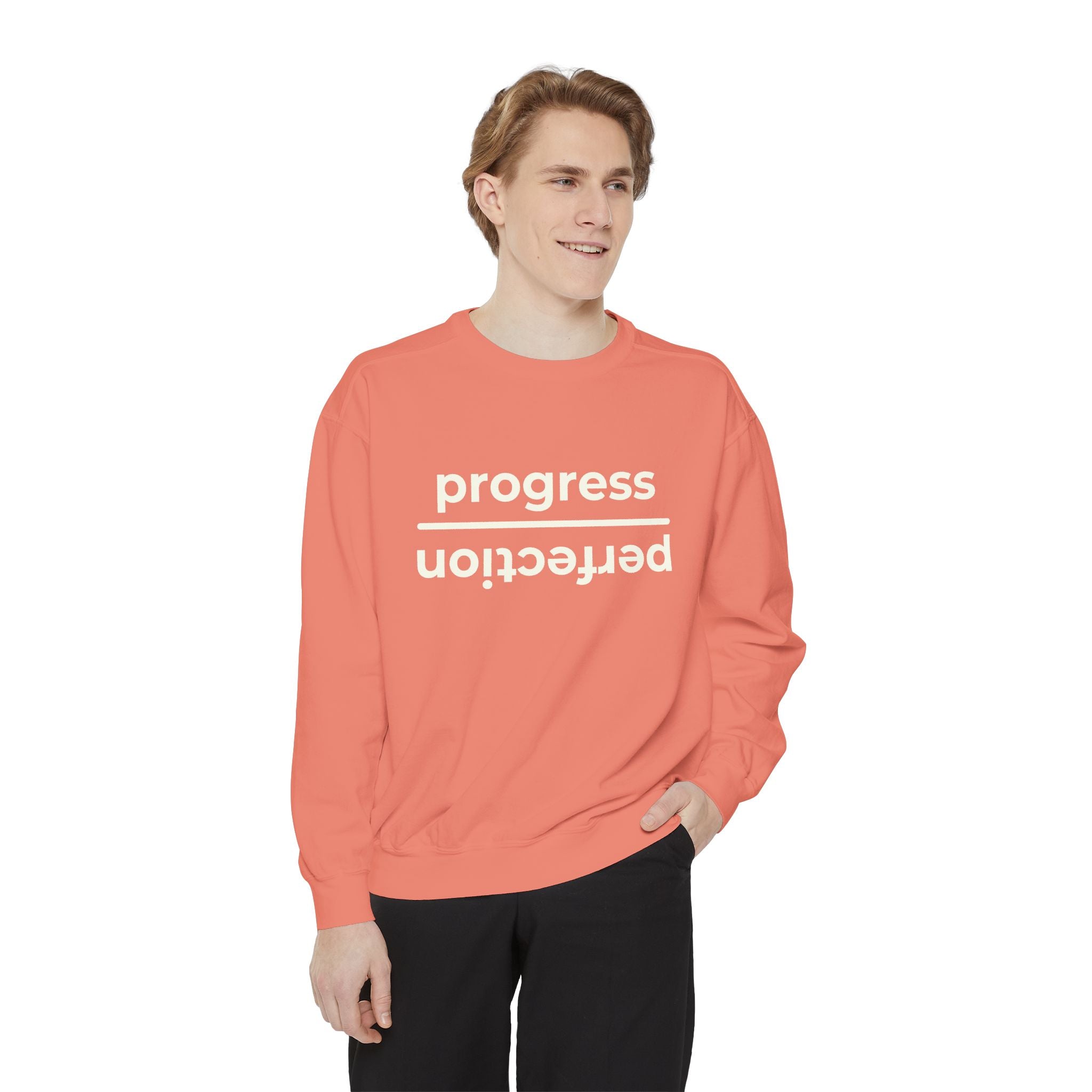 Progress Over Perfection Crewneck