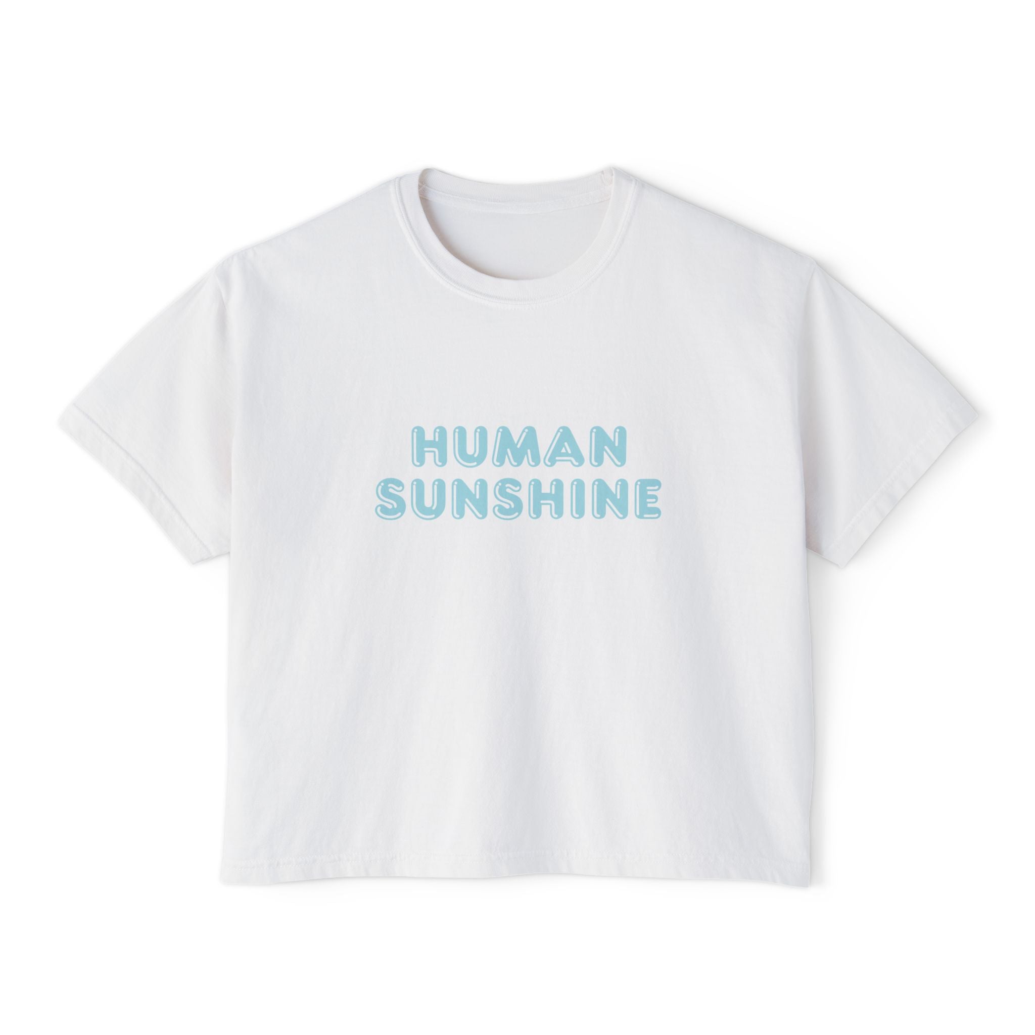 The Everyday Boxy Tee - Human Sunshine