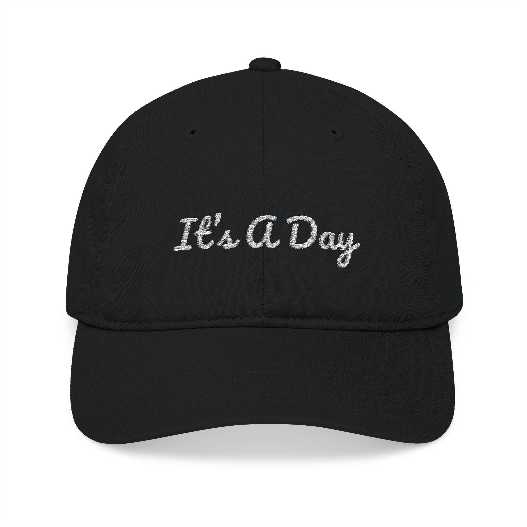 The Saucy Lids - "It's A Day" Organic Baseball Cap - Embroidered