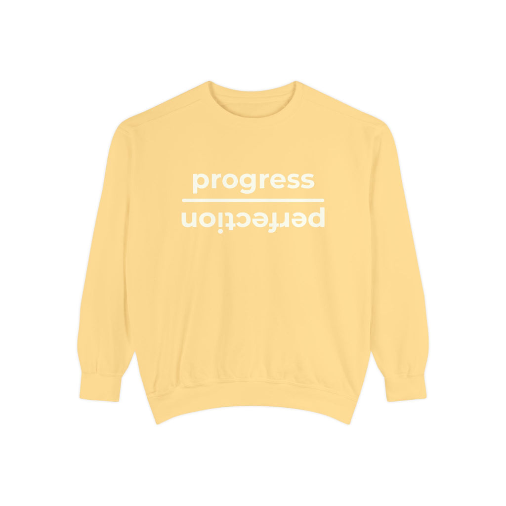 Progress Over Perfection Crewneck