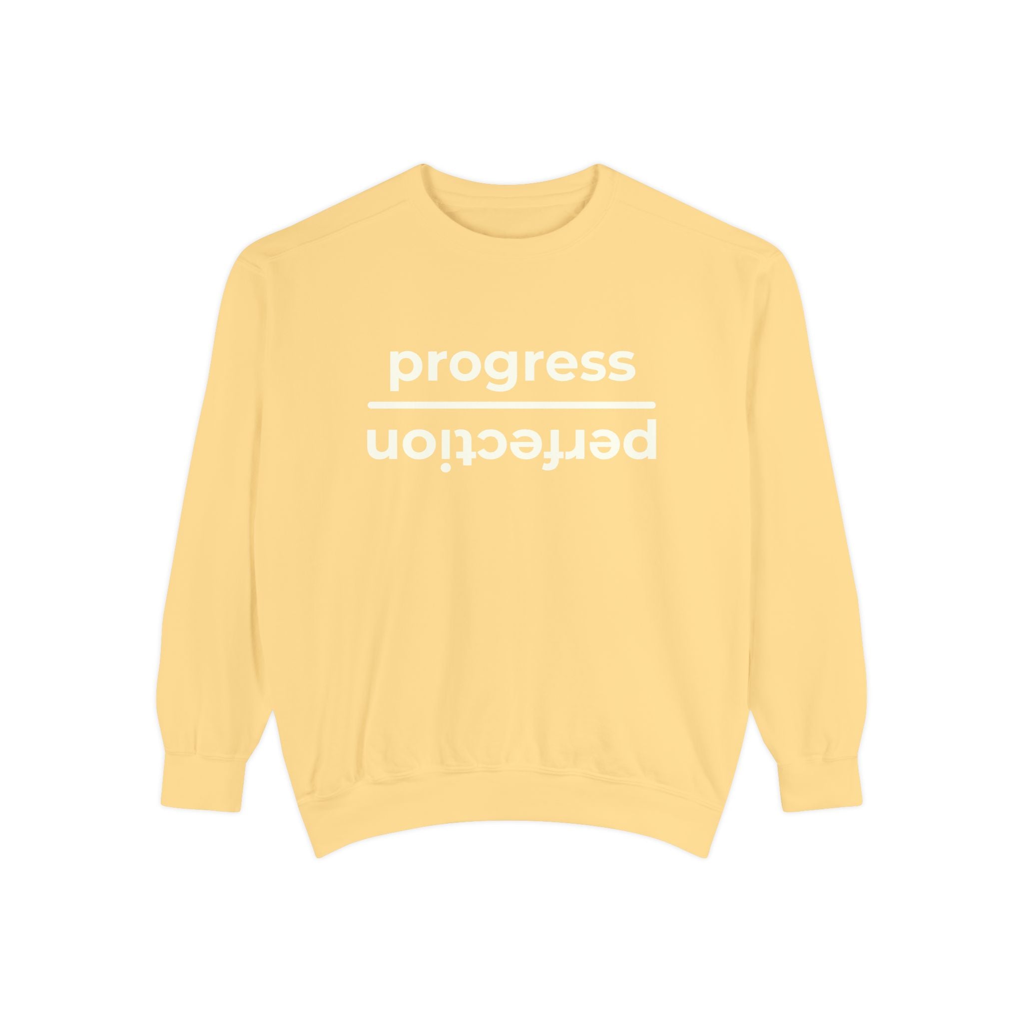 Progress Over Perfection Crewneck