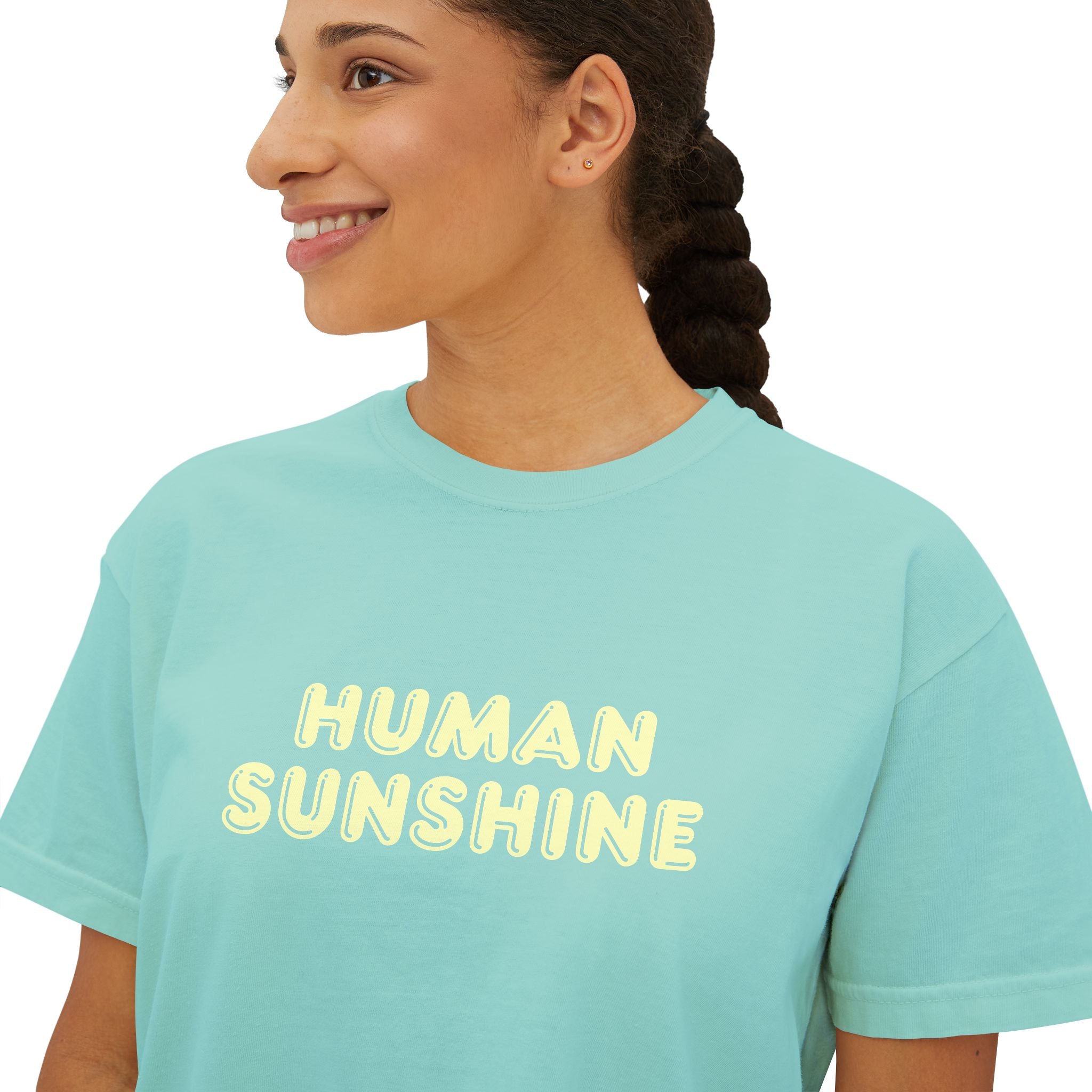 Human Sunshine Boxy TShirt