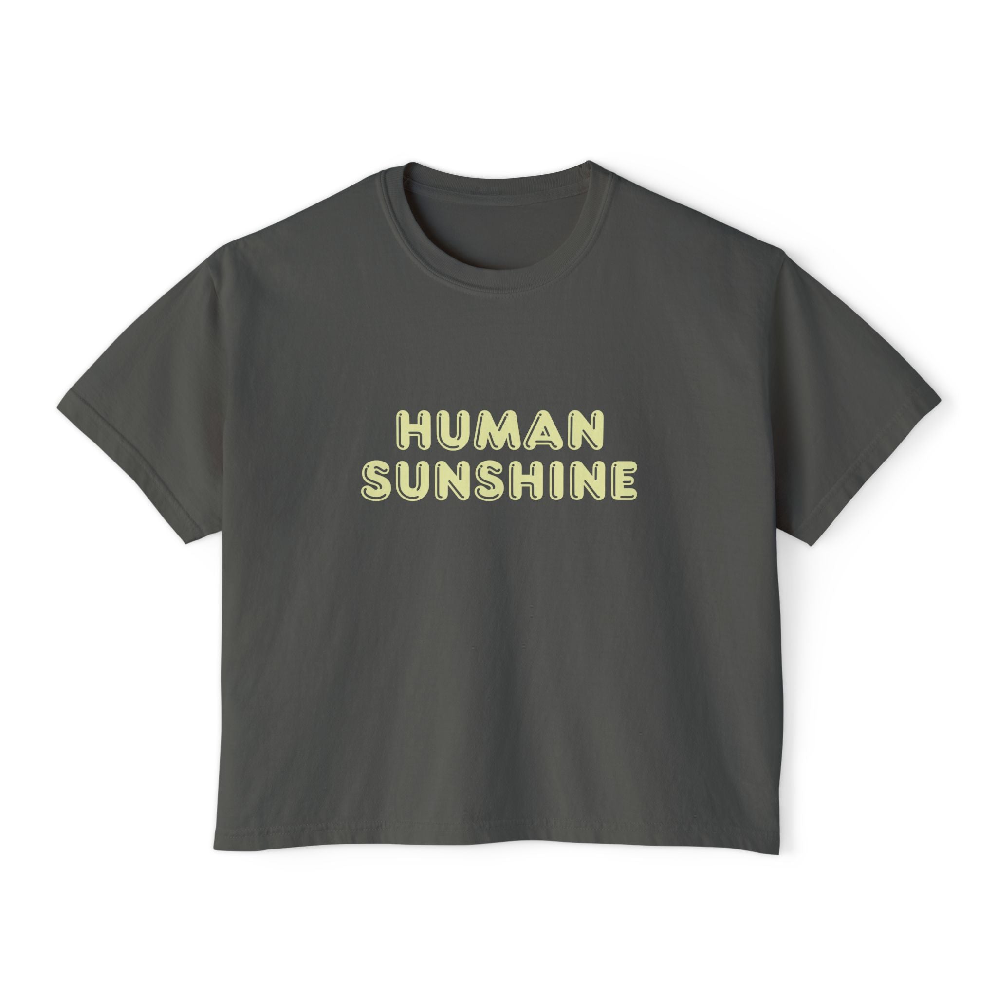 The Everyday Boxy Tee - Human Sunshine