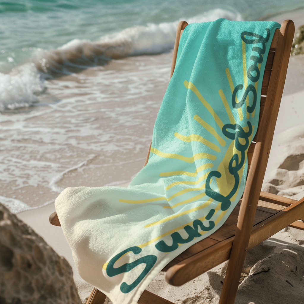 Beach Towel - Sun-Led Soul