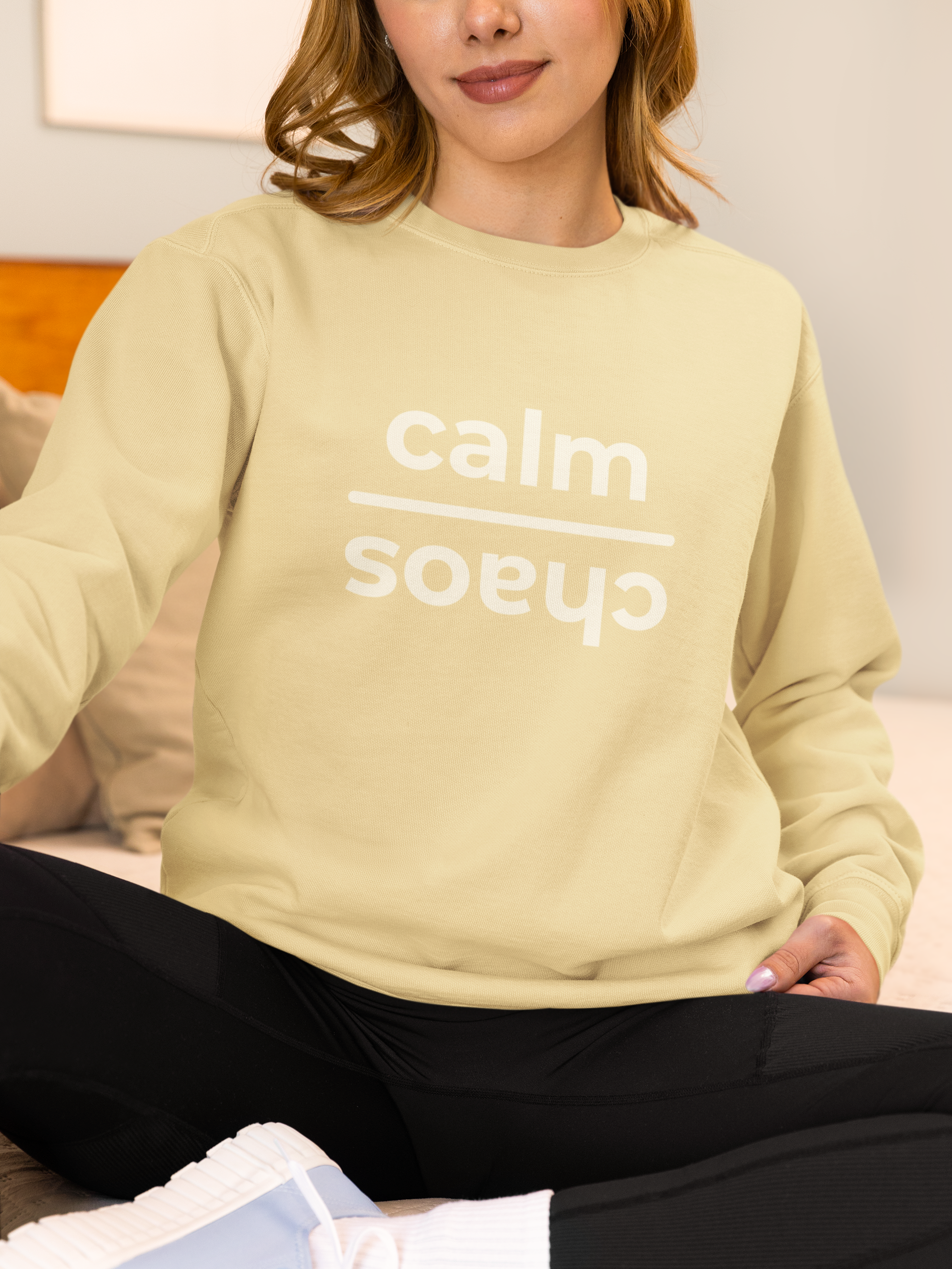 Calm Over Chaos Crewneck