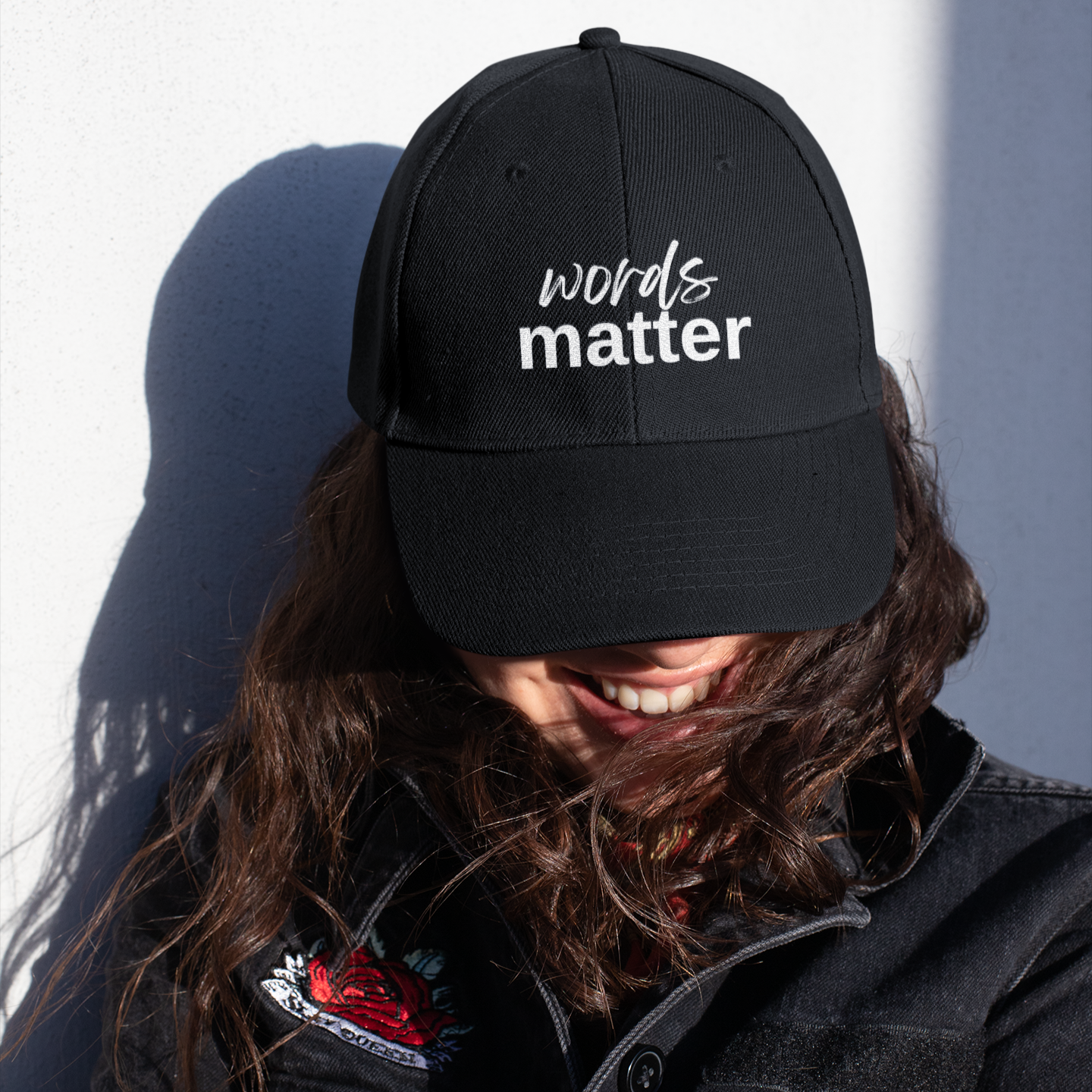 Words Matter - Baseball Cap - DTG