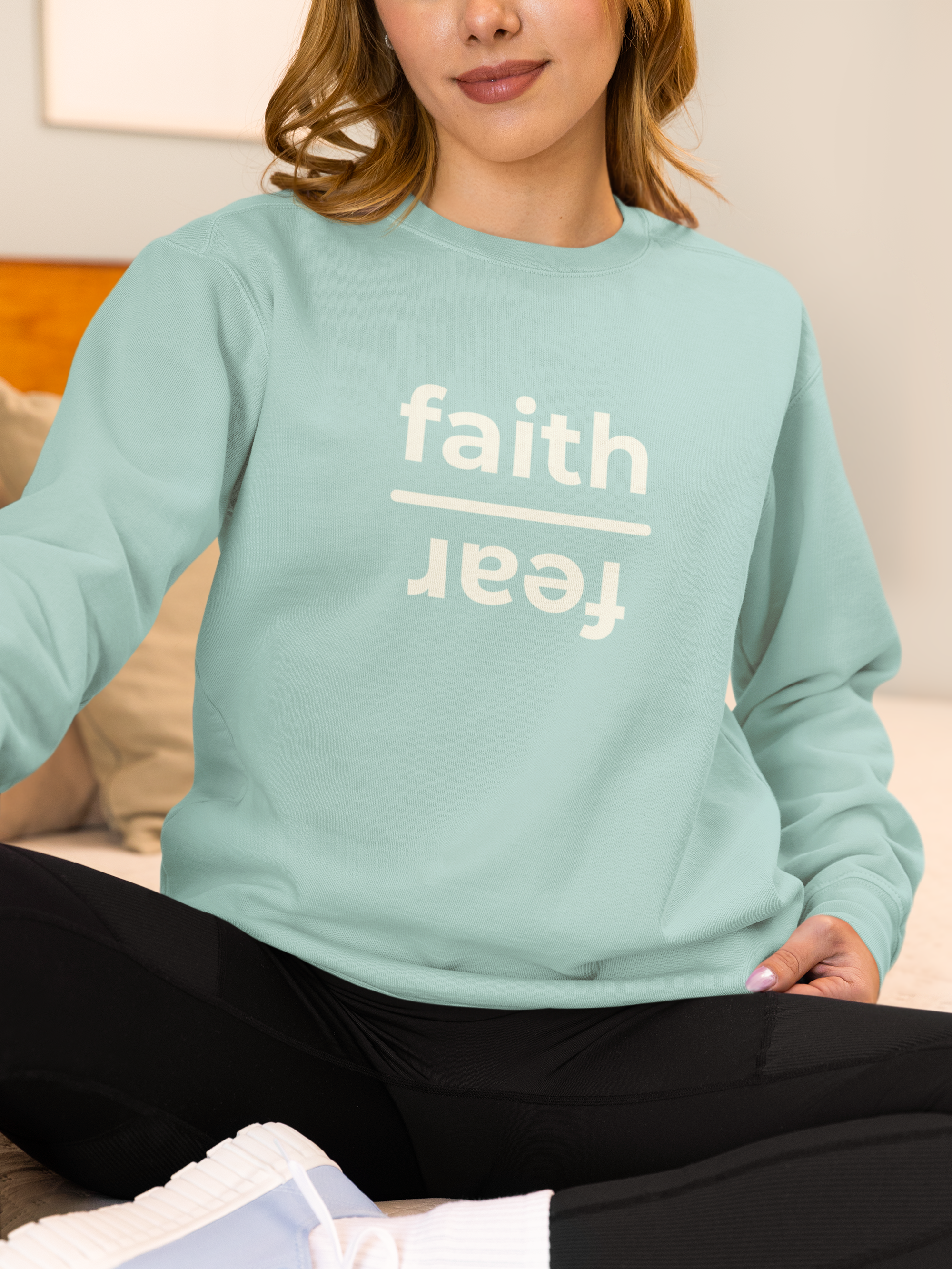 Faith over Fear Crewneck