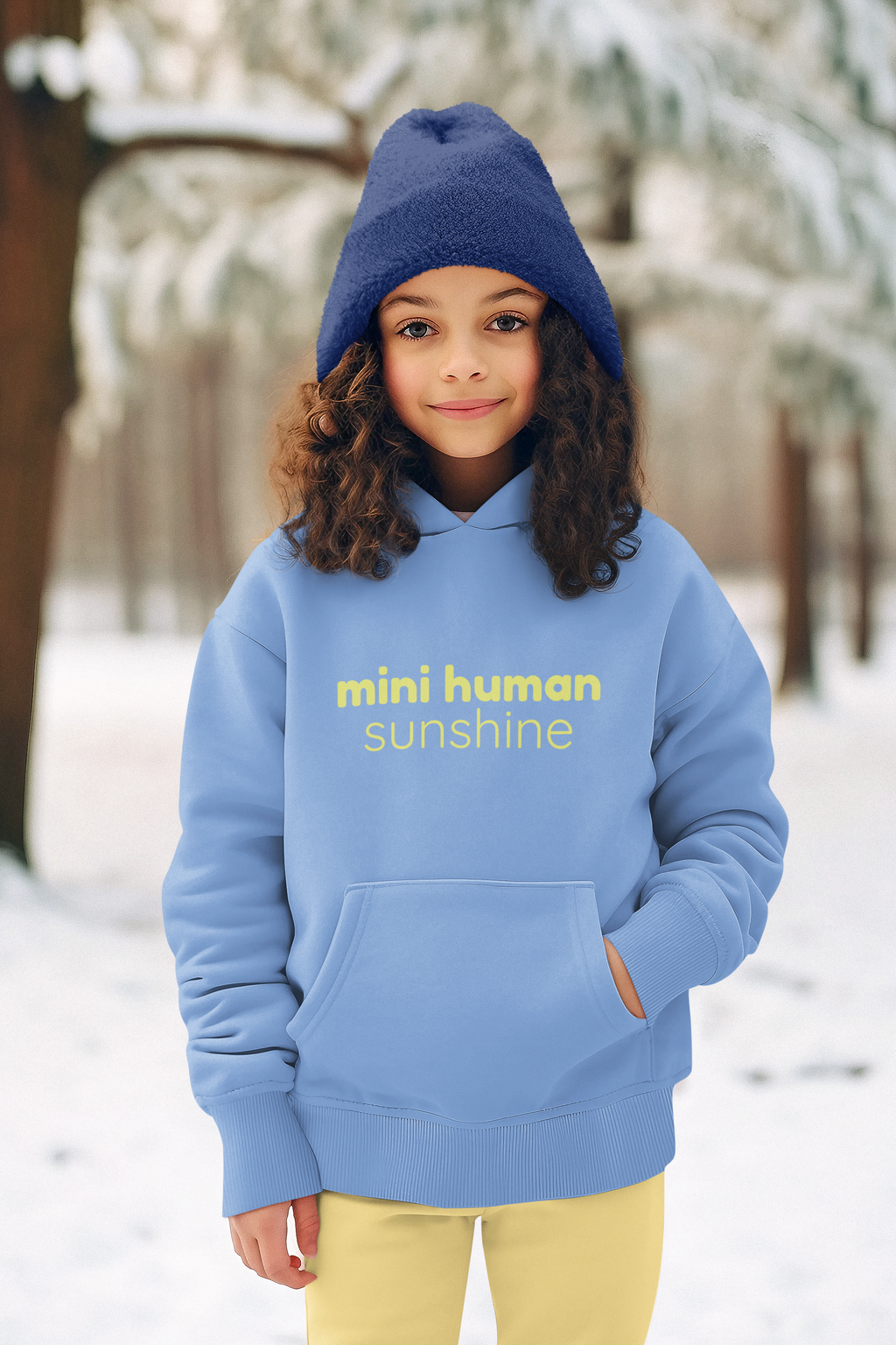 Mini Human Sunshine Youth Hoodie