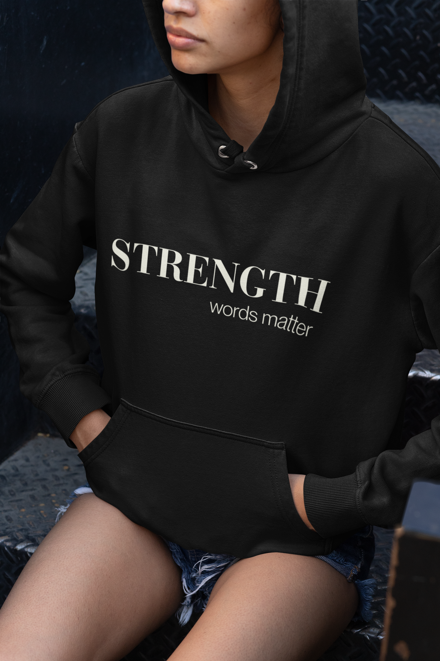 STRENGTH - French Terry Hoodie