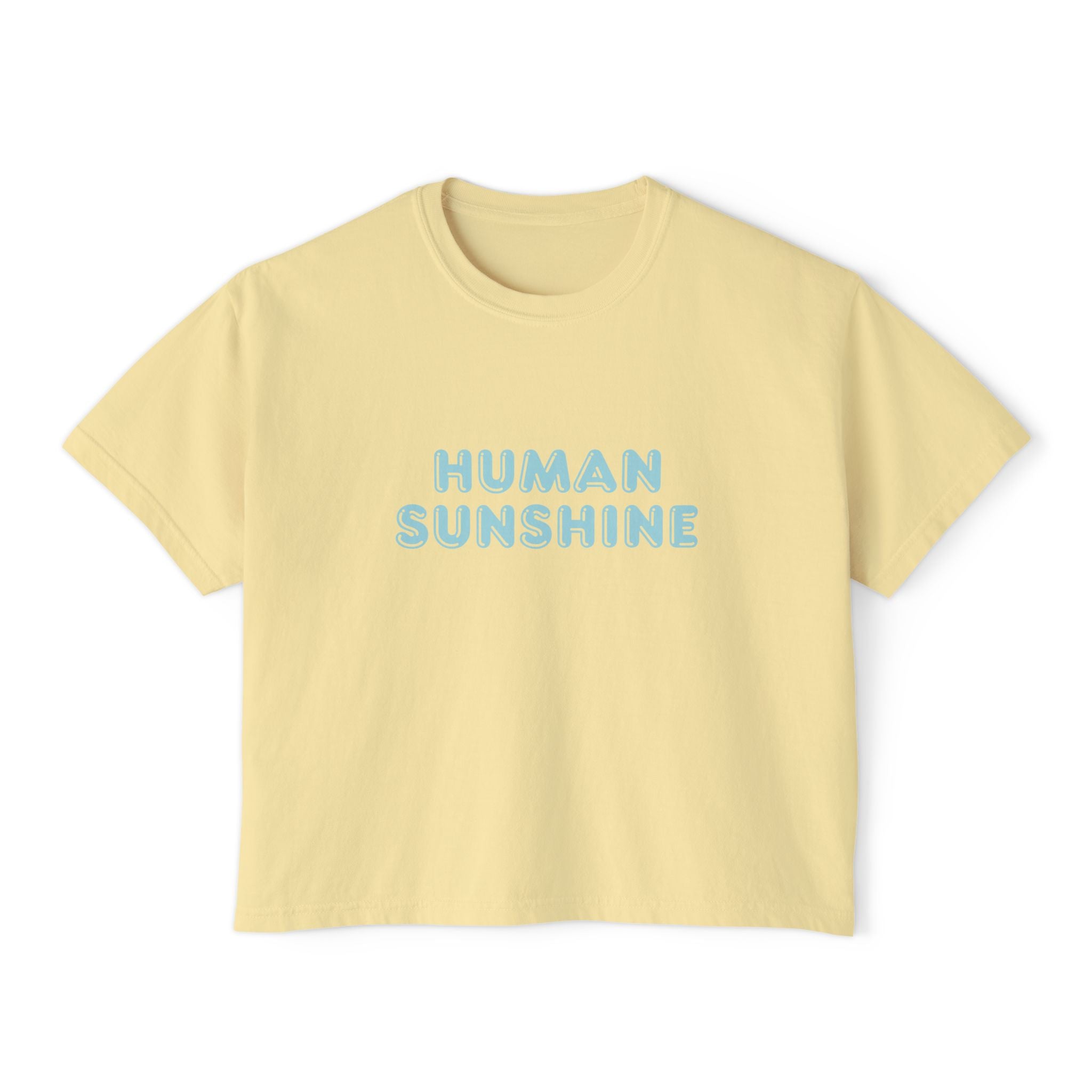 The Everyday Boxy Tee - Human Sunshine