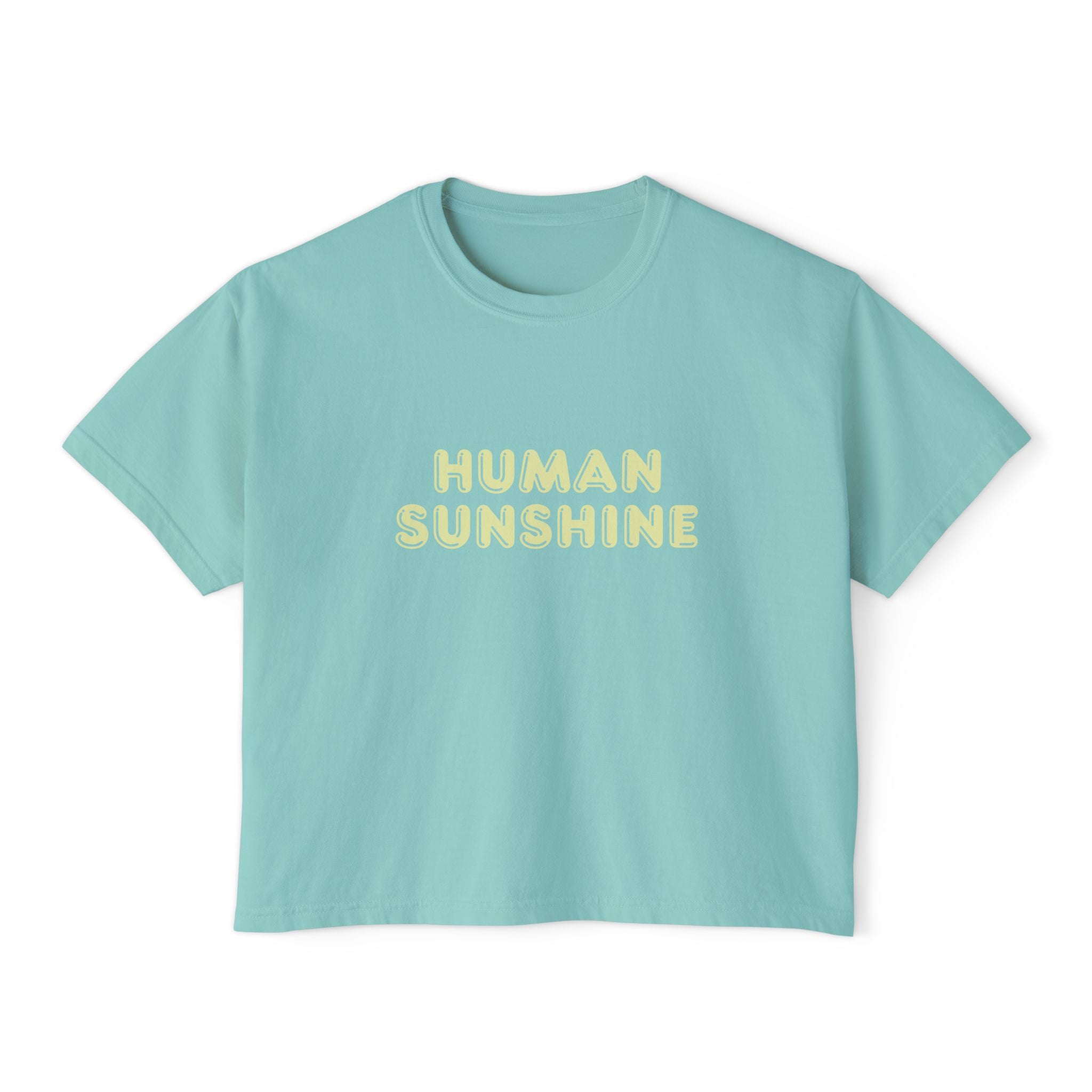 The Everyday Boxy Tee - Human Sunshine
