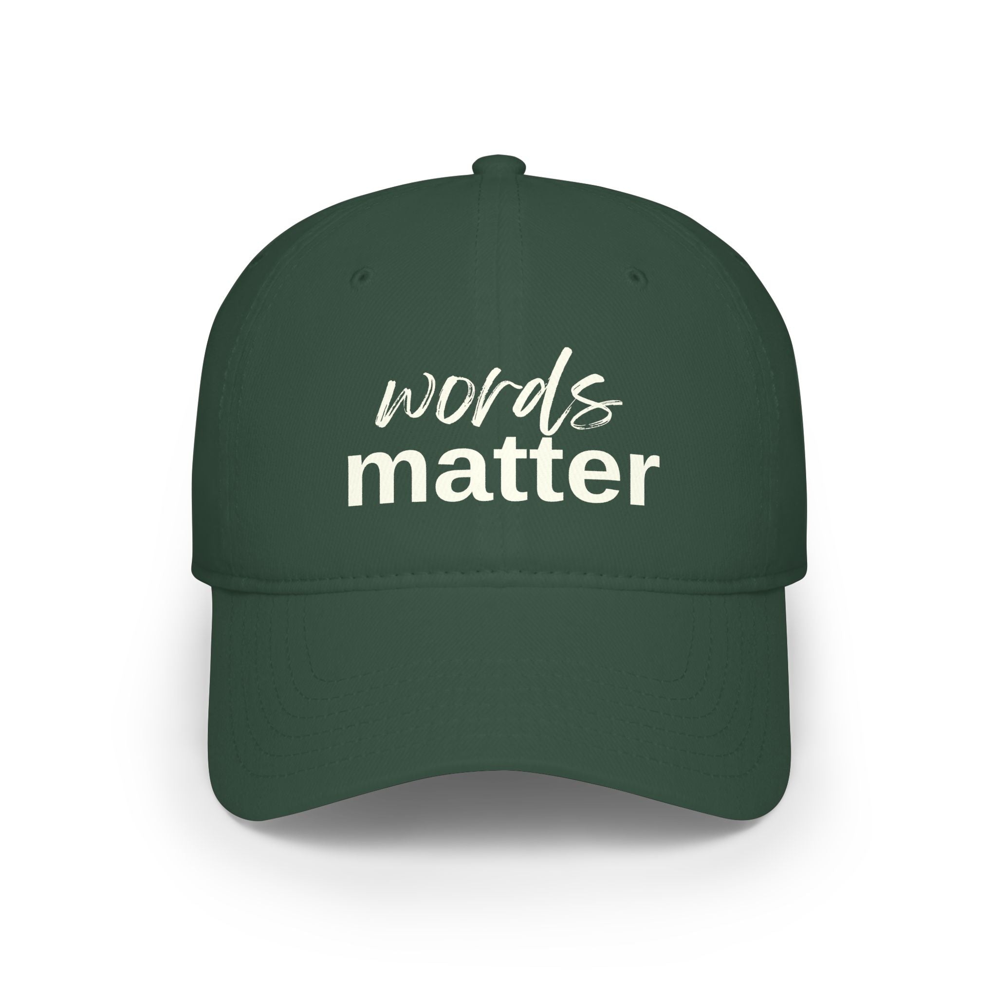 The Saucy Lids - "Words Matter " Baseball Cap