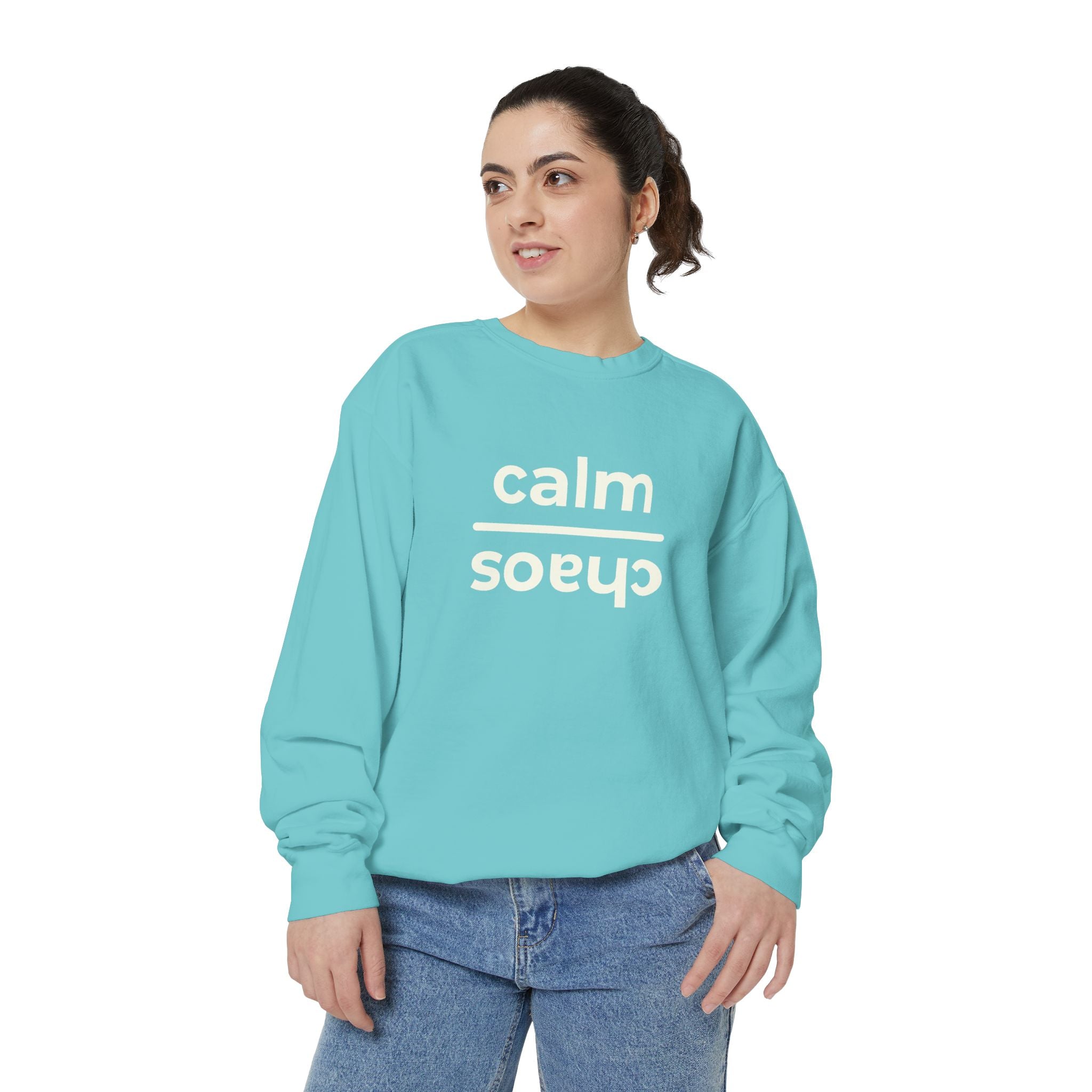 Calm Over Chaos Crewneck