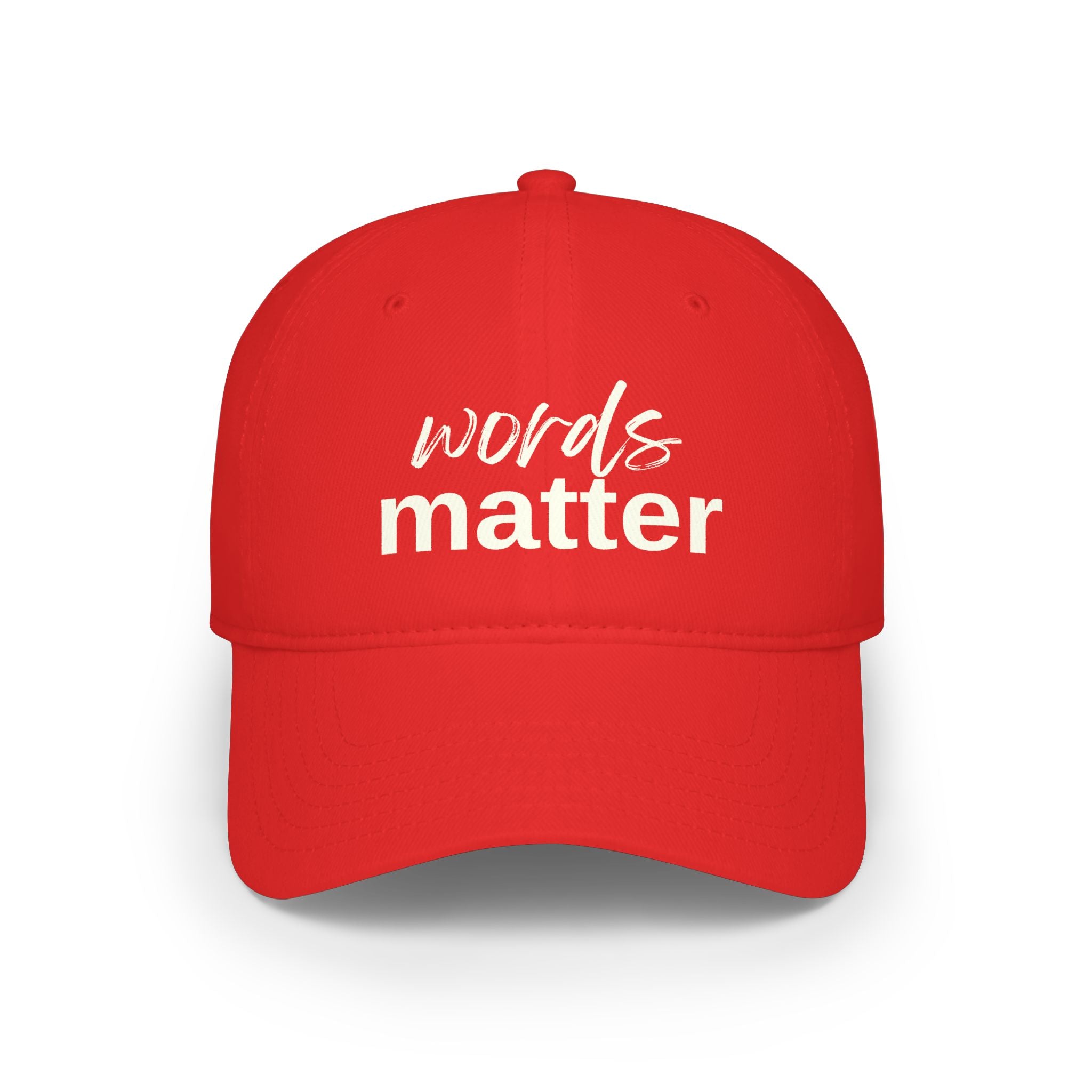 The Saucy Lids - "Words Matter " Baseball Cap
