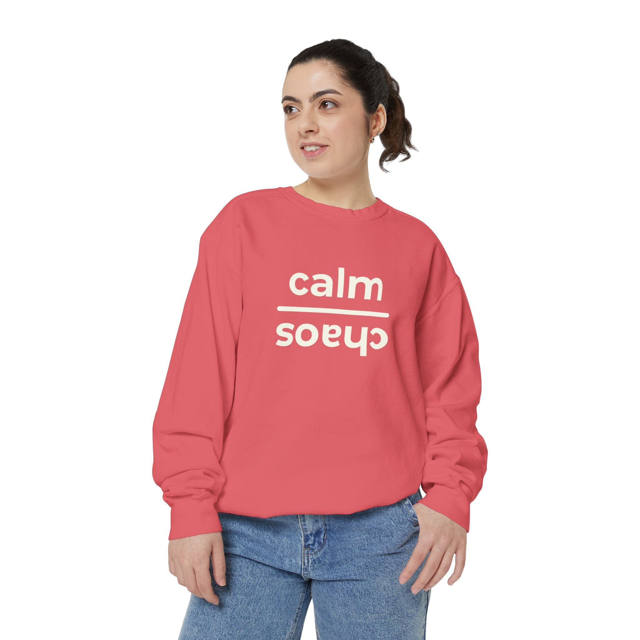 Calm Over Chaos Crewneck