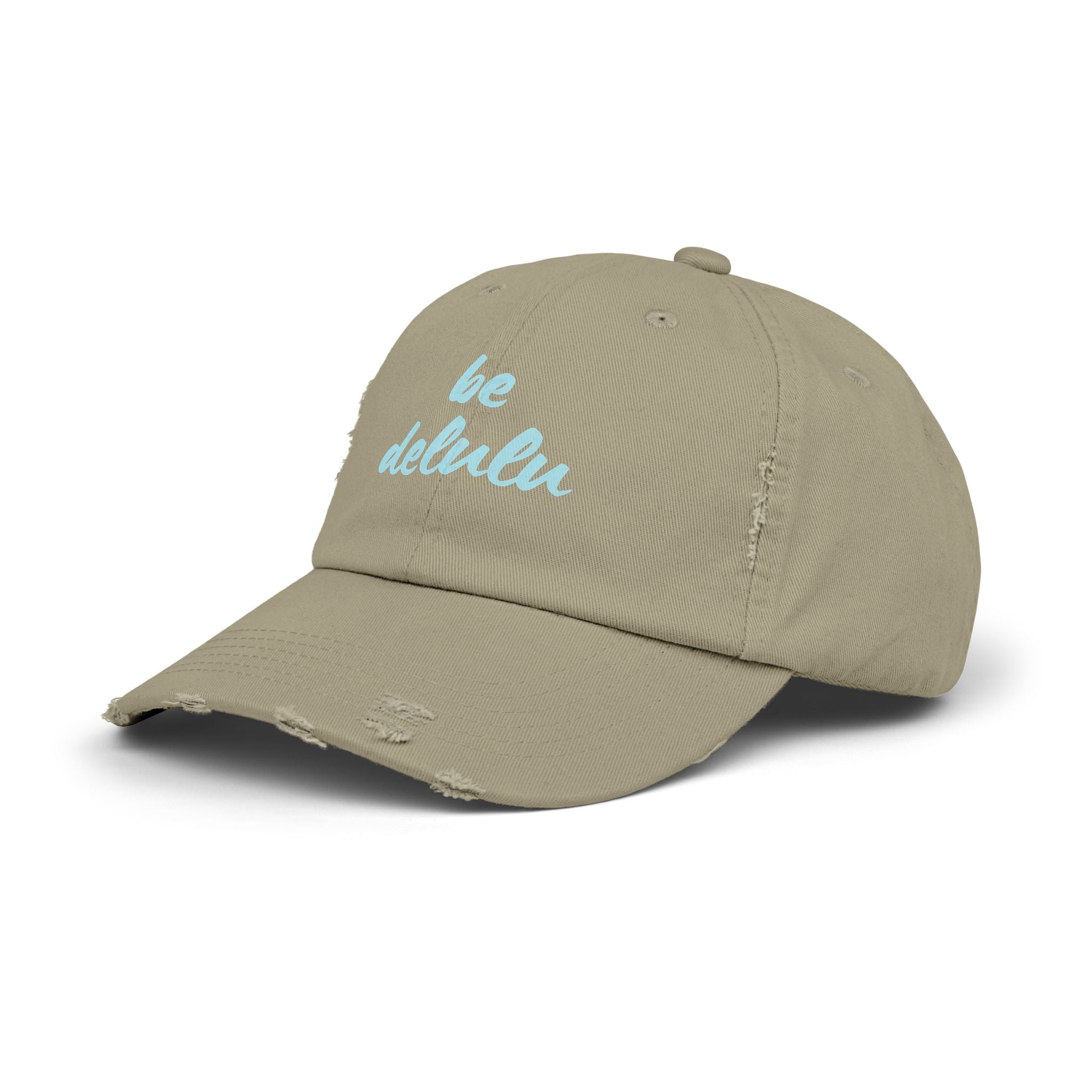 Be Delulu - Distressed Baseball Cap