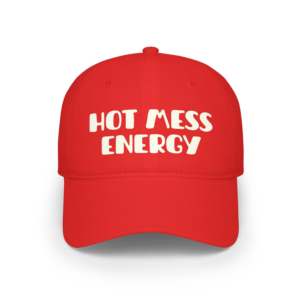 The Saucy Lids - "Hot Mess Energy " Baseball Cap