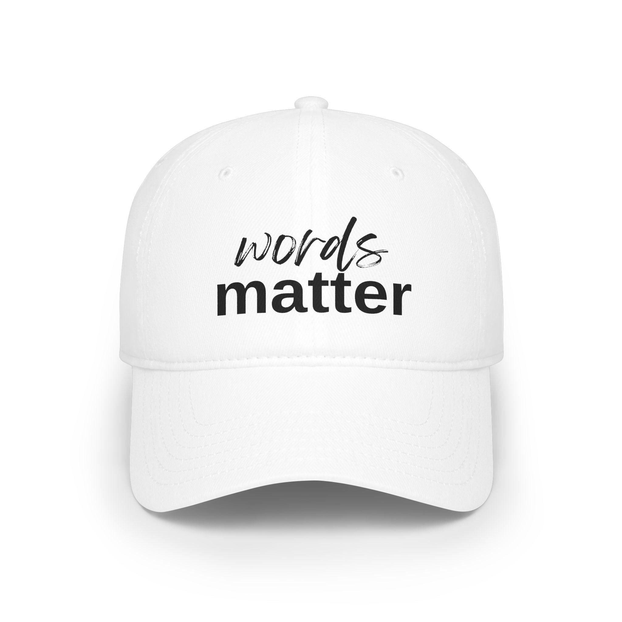 The Saucy Lids - "Words Matter " Baseball Cap