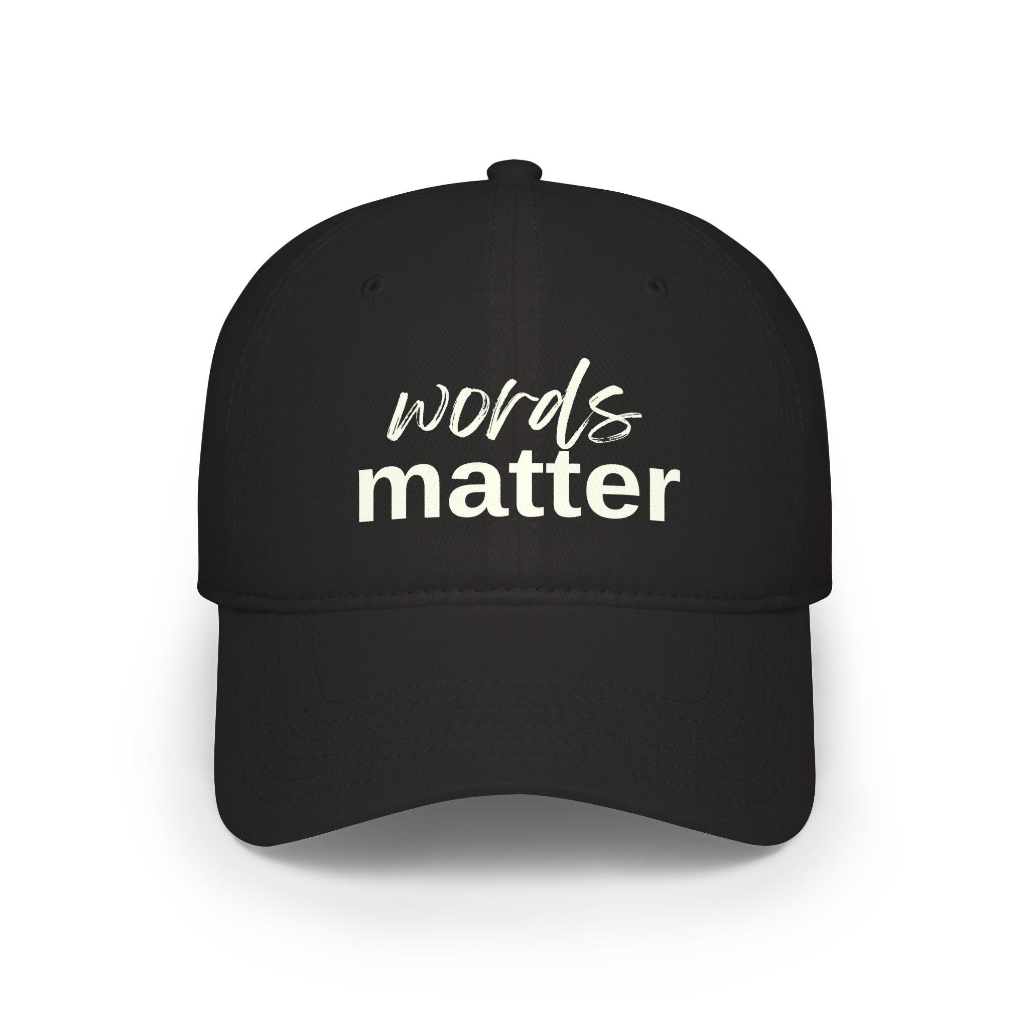 The Saucy Lids - "Words Matter " Baseball Cap