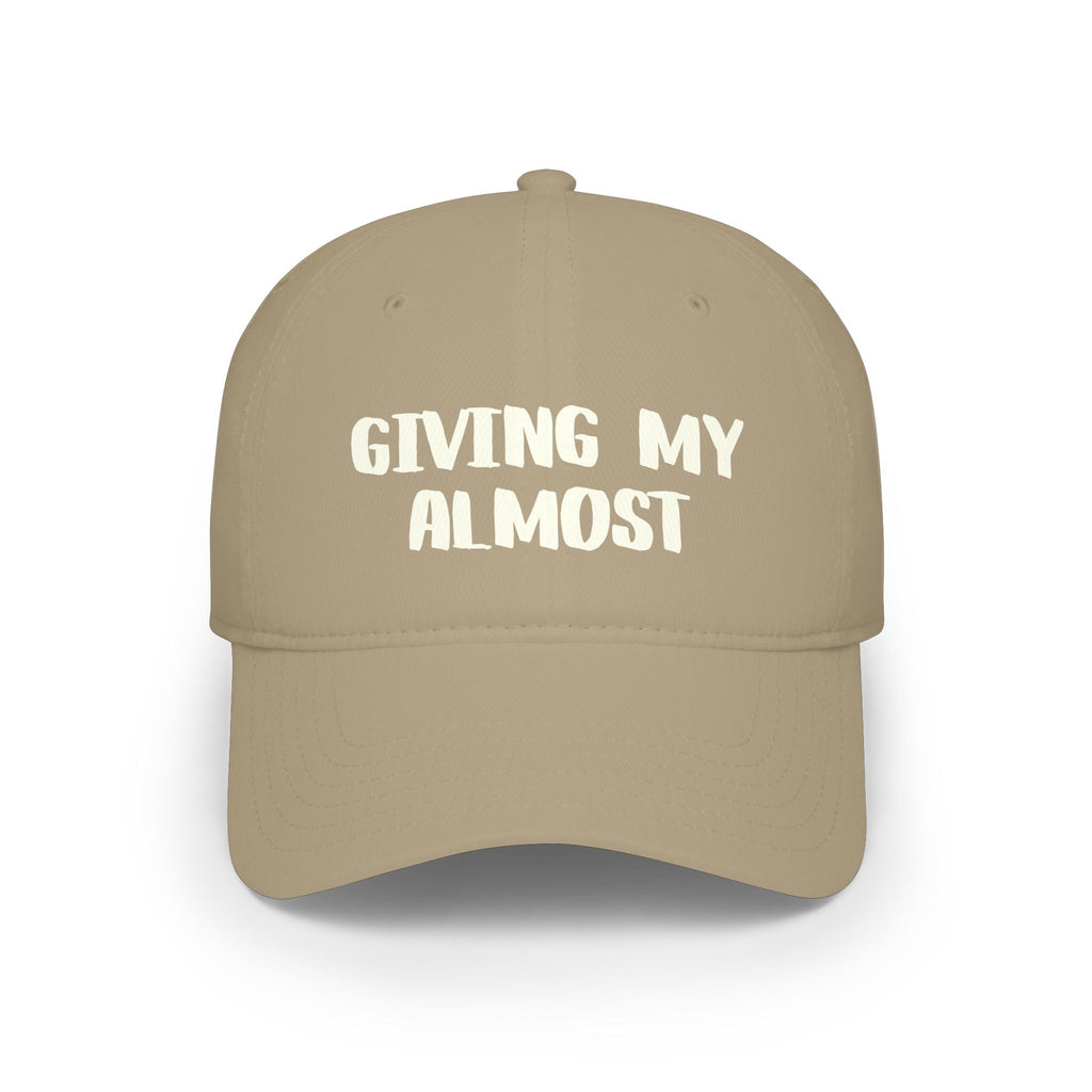 The Saucy Lids - "Giving My Almost" Baseball Cap